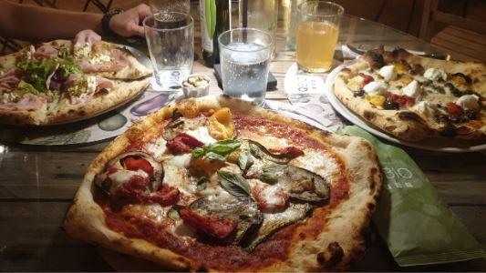 Pizze u jednom od restorana u Forlìju 