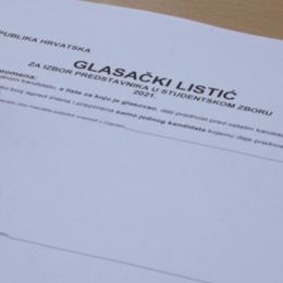 Glasački listić na studentskim izborima